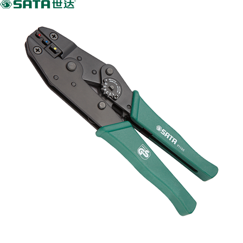 世达(SATA) 强力绝缘端子压著钳 9寸 91105 (单位:支)