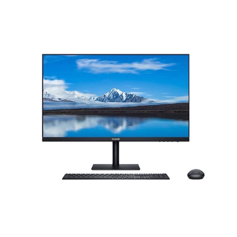 华为台式机 擎云W515(麒麟990 16GB+512GB) KOS试用版 无WIFI无光驱+23.8显示器