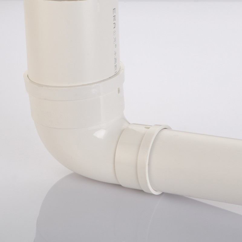 排水变径弯头PVC 异径弯头110变90 75 50 90度直角大小弯头管配件