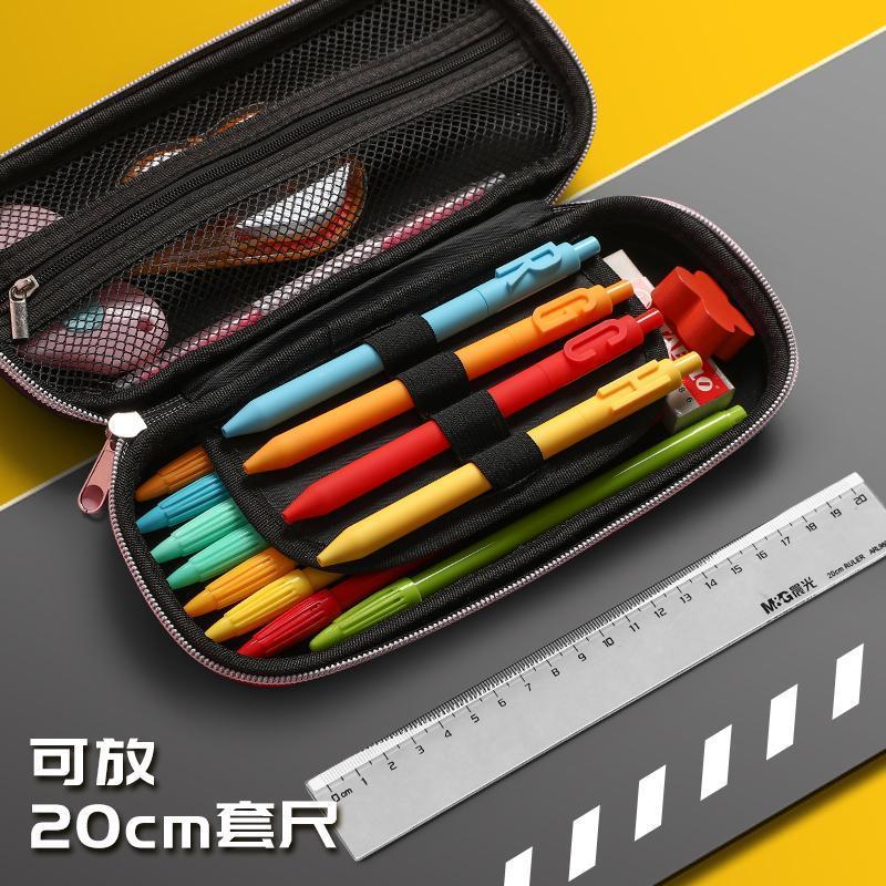 变形金刚笔袋多层大容量可爱小学生文具袋男孩子个性铅笔盒初中生 黄色(变形金刚)