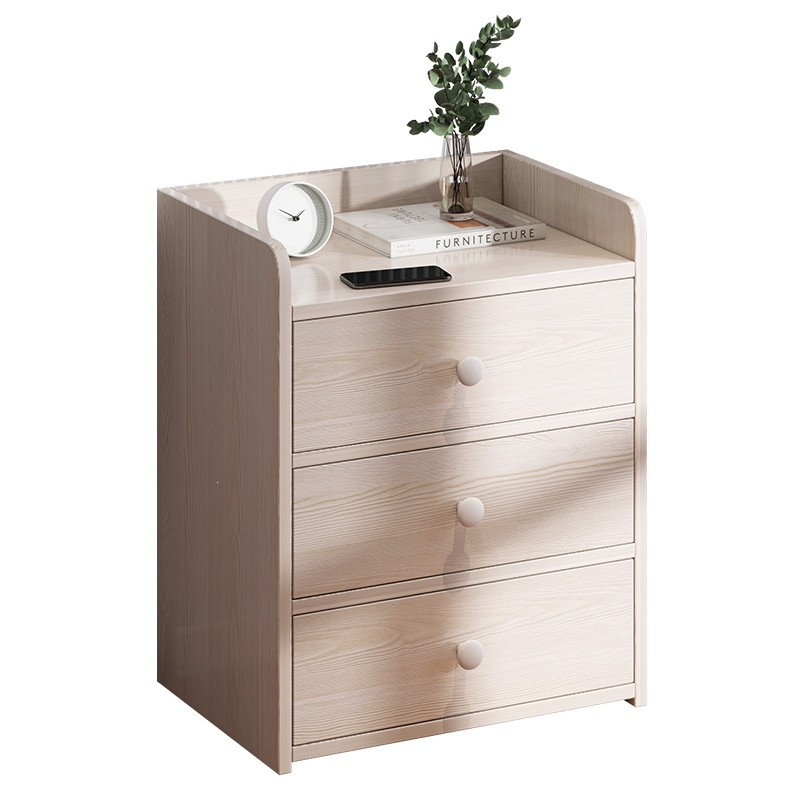 古达床头柜简约现代卧室小型床边柜家用迷你储物收纳柜简易床头置物架