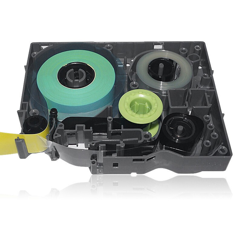 章楷标签色带PT-9800PCN 9mm白底黑字 适兄弟标签机PT-D610BT6个高清大图