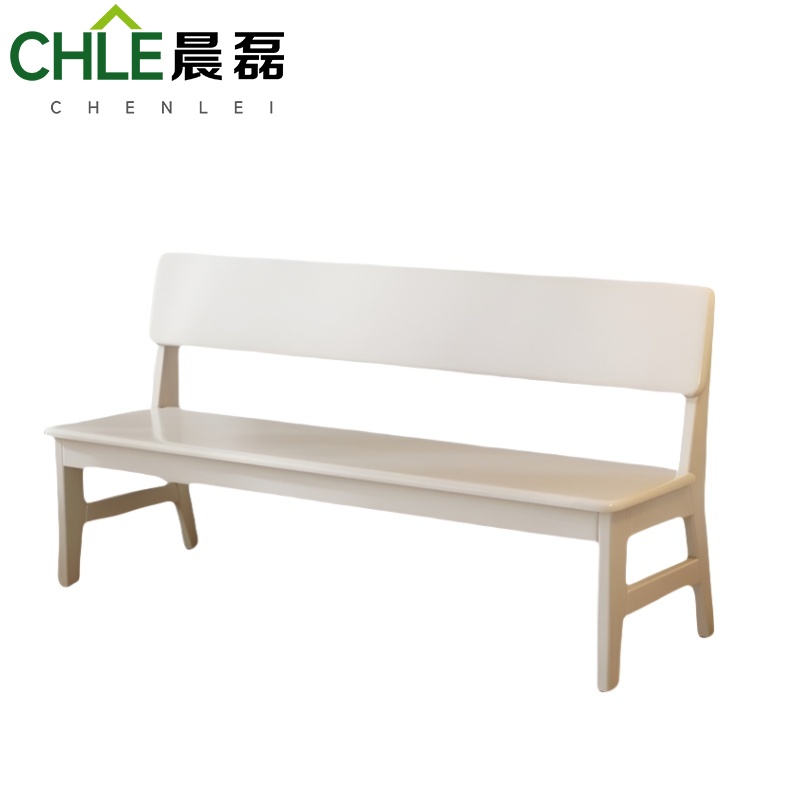 晨磊 长条凳 (白色)120*33*86cm 个高清大图