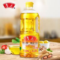 鲁花5S压榨一级花生油1L 食用油 食品 花生油 物理压榨 桶装 （新老包装随机发货）