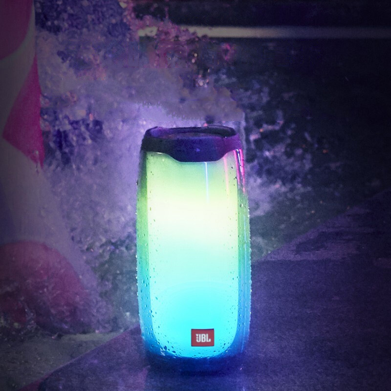 JBL PULSE4 音乐脉动四代 便携式蓝牙音箱 全面屏炫彩小音箱 防水设计