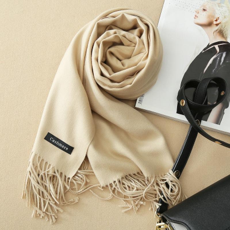 女士巾长款纯色纱巾防晒巾春夏秋空百变披肩围巾两用