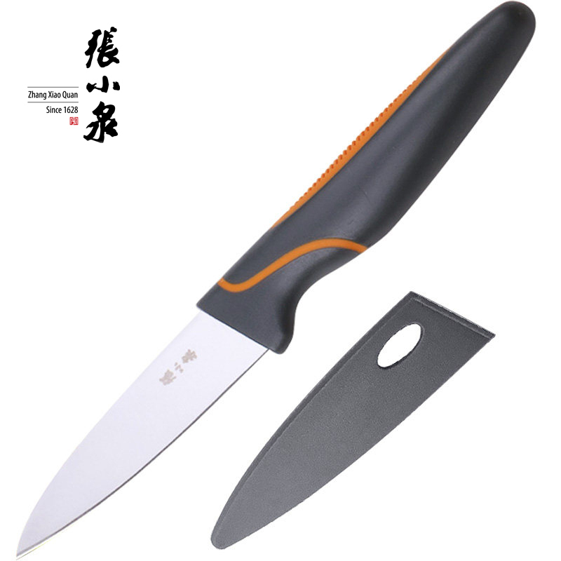 张小泉(Zhang Xiao Quan)玲珑水果刀不锈钢削皮刀家用去皮小刀D20794000高清大图