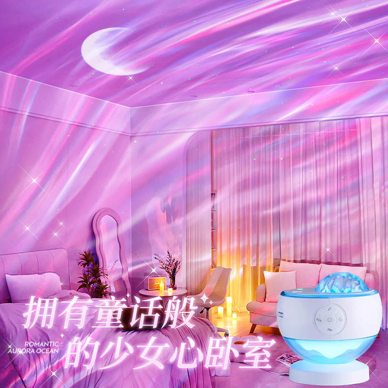 万火星空投影气氛围北极光小夜灯卧室满天星浪漫情调生日礼物6182高清大图