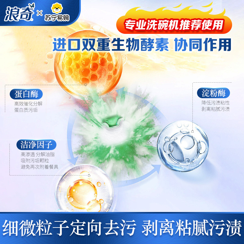 浪奇高富力洗护全能洗碗凝珠25颗装(浪奇高富力洗碗凝珠25颗)高清大图