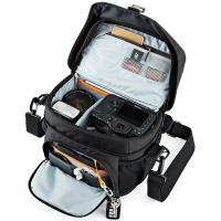 乐摄宝(Lowepro) LP37123-PWW Nova 180 AW II 黑色 新星单肩式单反相机包 数码相机包