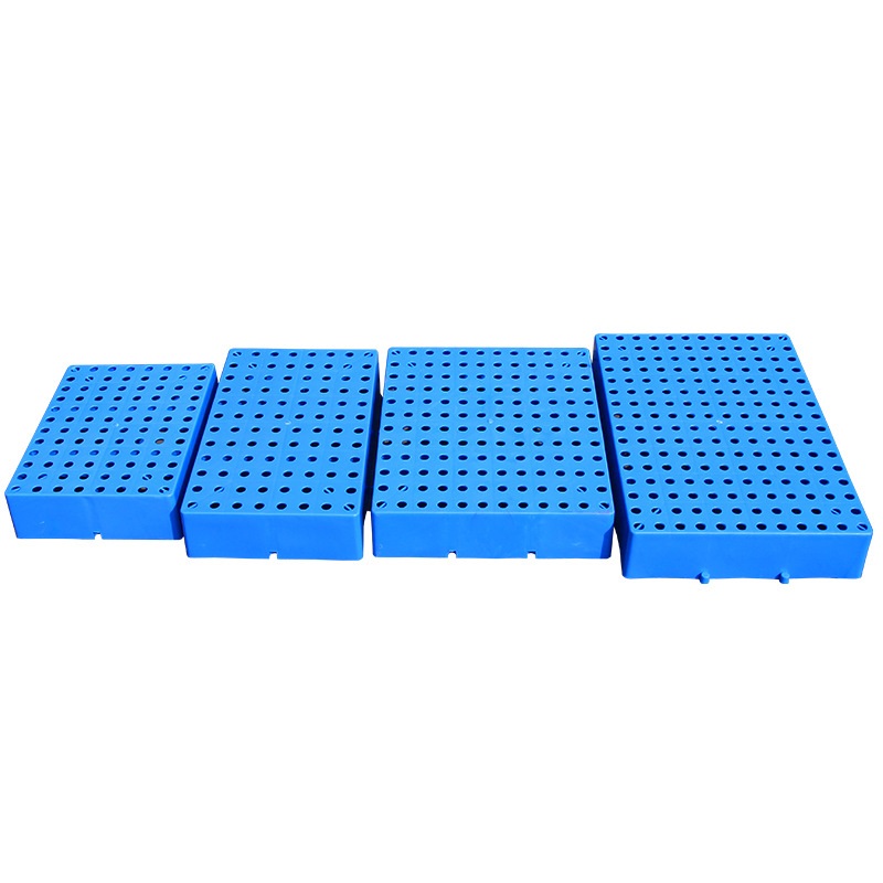 瑾如云海 垫仓板 塑料托盘 圆孔垫板 50*30*10cm高清大图