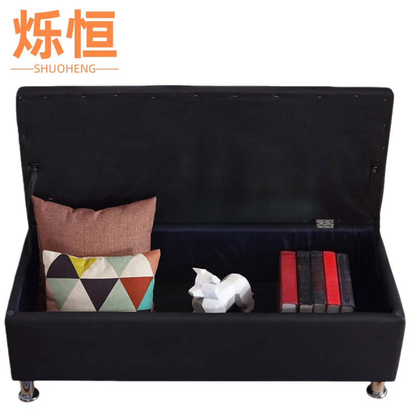 烁恒储物凳100cm高清大图
