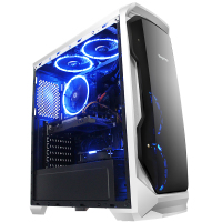 雷诺塔 六核AMD R5 2600/GTX1050Ti 4G/8G/120G台式吃鸡游戏电脑主机DIY组装机自营主机