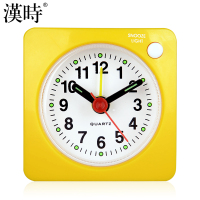 汉时迷你小闹钟夜光闹表旅行便携小巧闹铃懒人小钟表静音学生钟HA33