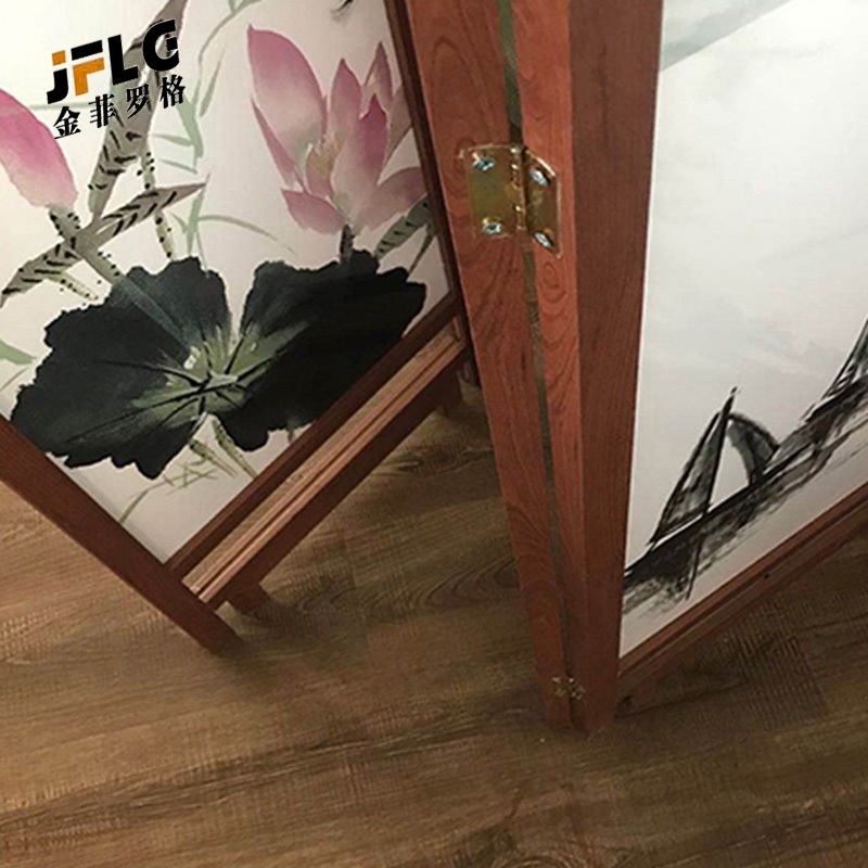金菲罗格新中式屏风客厅实木隔断 六联屏风 2500*1800*20mm高清大图
