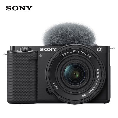 索尼(SONY) ZV-E10K 新升级标准镜头套装 16-50mm新套机镜头微单相机黑色