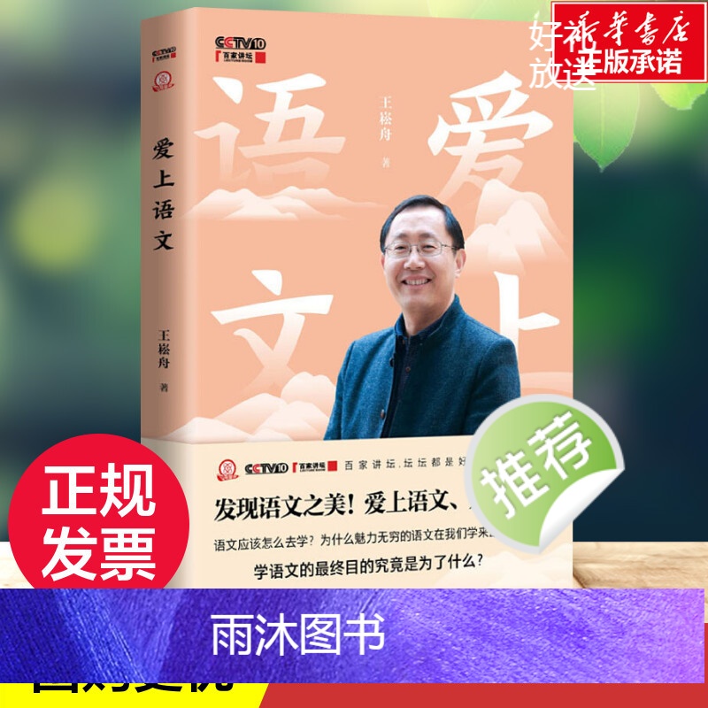 正版爱上语文 王崧舟著 央视百家讲坛7月26日开播同步发布书 发现语文之美 爱上母语 语文名师新著书排行榜书籍高清大图