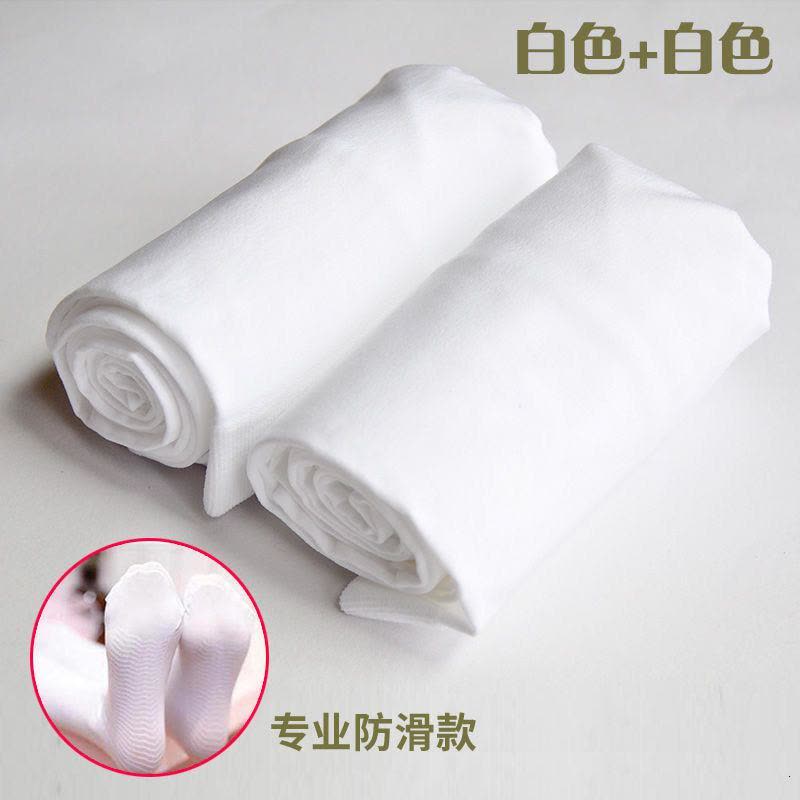 抗起球春秋冬儿童连裤袜女童打底裤袜白色舞蹈袜宝宝丝袜加绒加厚莎丞图片