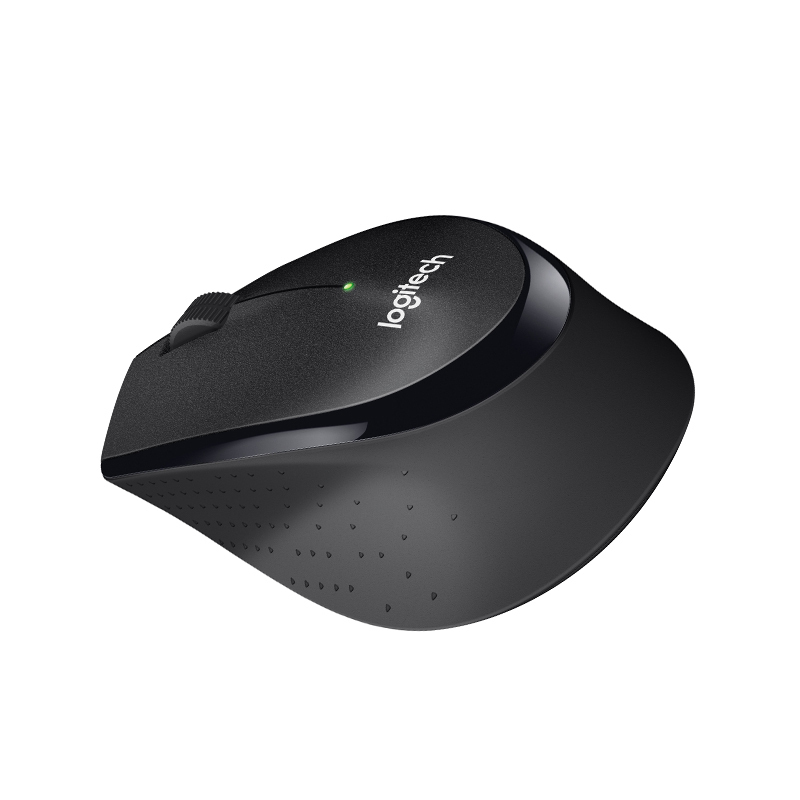 罗技（Logitech）B330 企业版静音无线鼠标办公电脑商用人体工程学超长续航 黑-B2B