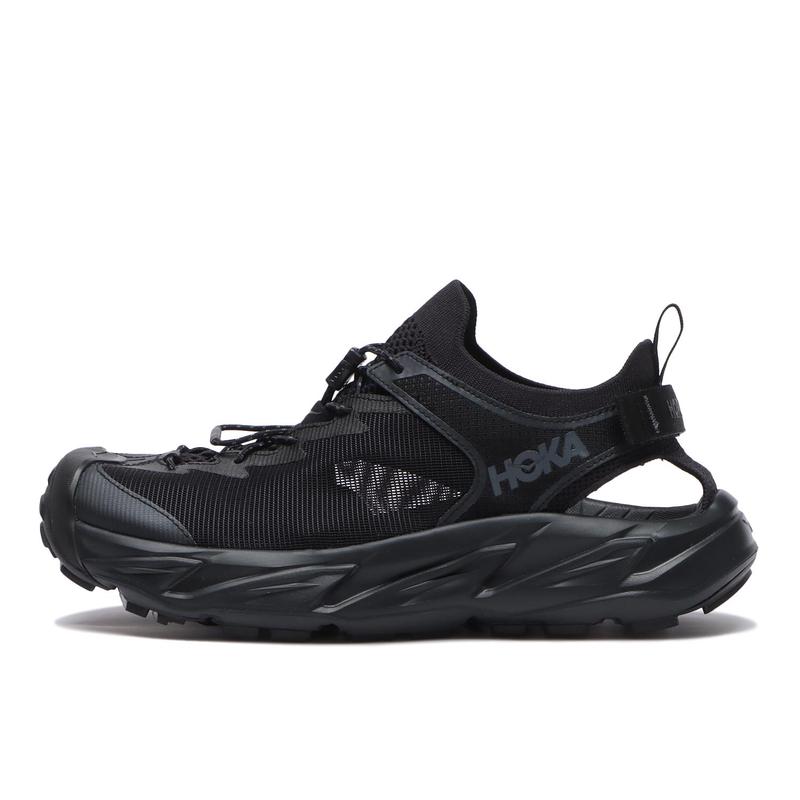 Hoka One One跑步鞋防水登山凉拖舒适透气快干防滑户外运动 BLACK/BLACK 45