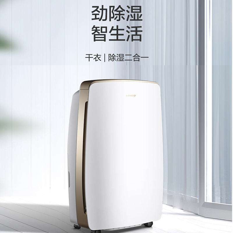 格力(GREE)除湿机DH40EH 家用低音抽湿器 干燥机吸湿器 一机多用 低音节能日除湿量31-40升/天童锁微电脑式高清大图