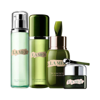 海蓝之谜(LA MER)浓缩修护女士面部护肤套装礼盒 澎湃能量 洁面+水+精华+眼霜