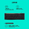 罗技(Logitech)k200 键盘有线