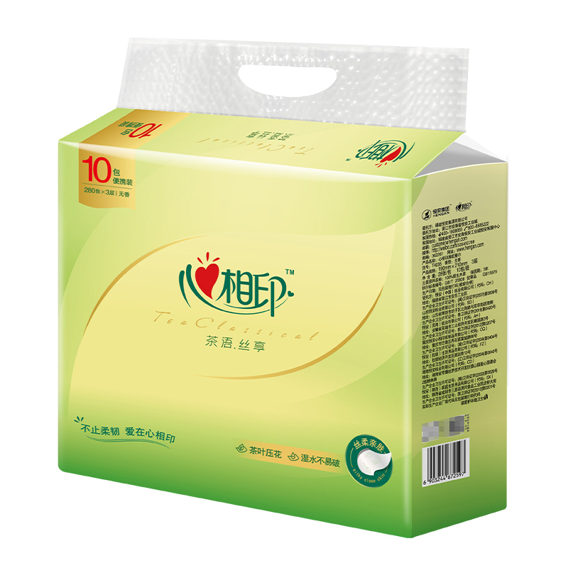 心相印丝享系列纸餐巾3层28片YB.10包装T4035-1提高清大图