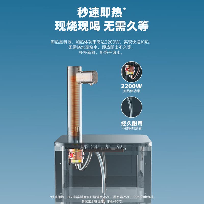 飞利浦饮水机2025新款家用即热式茶吧机智能下置水桶饮水机器189图片