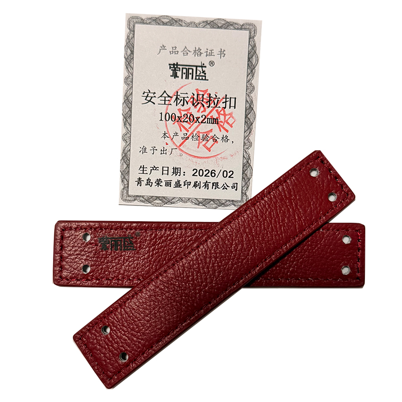 荣丽盛 安全标识拉扣 100x20x2mm/个高清大图