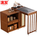 演发 移动茶桌65cm 台 茶台80*87*76cm 台