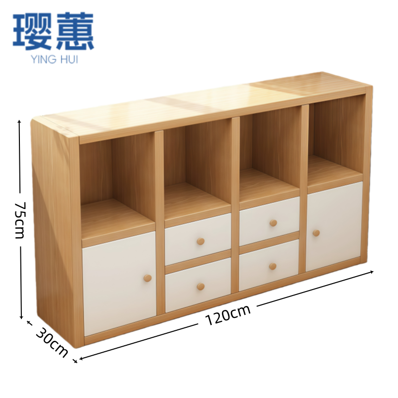 璎蕙 书柜 1.2m 台高清大图