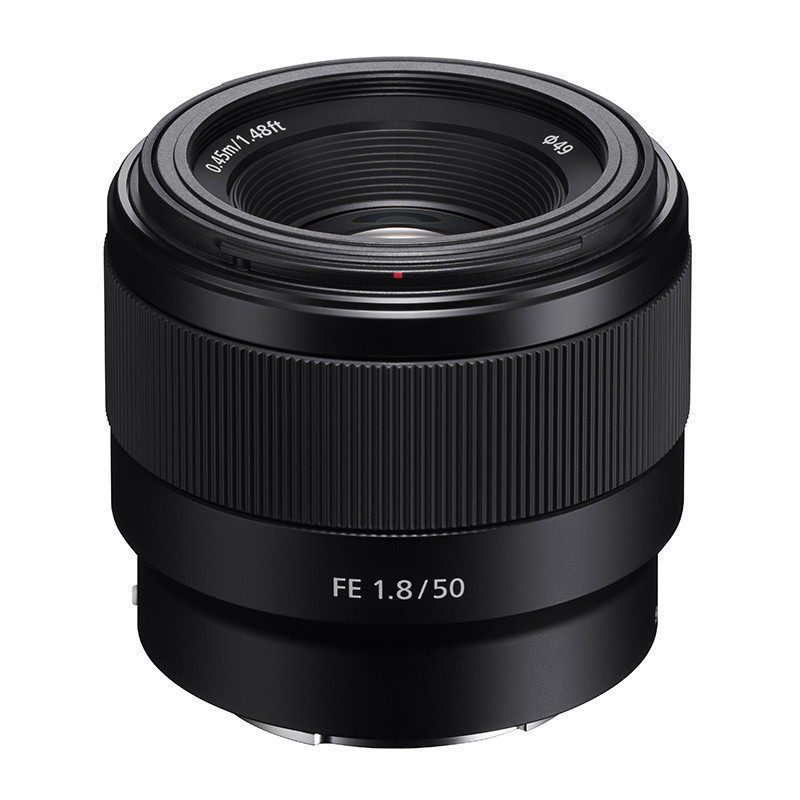 索尼(SONY) SEL50F18F FE50mmF1.8全画幅标准定焦微单镜头 索尼E卡口(SEL50F18F)人像 街拍滤镜口径49MM