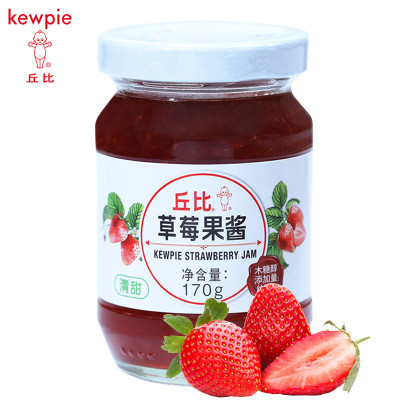 丘比（KEWPIE）丘比草莓酱170g*2 早餐面包水果酱 蛋糕酸奶冰淇淋DIY烘焙原料食材