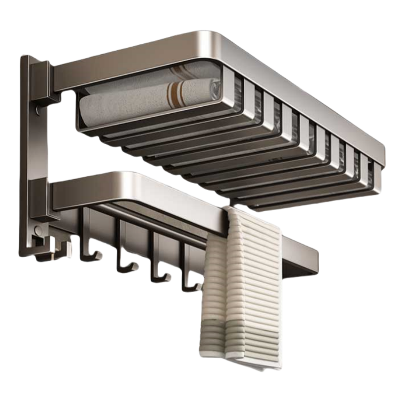 铭思达毛巾架网篮款60cm个高清大图