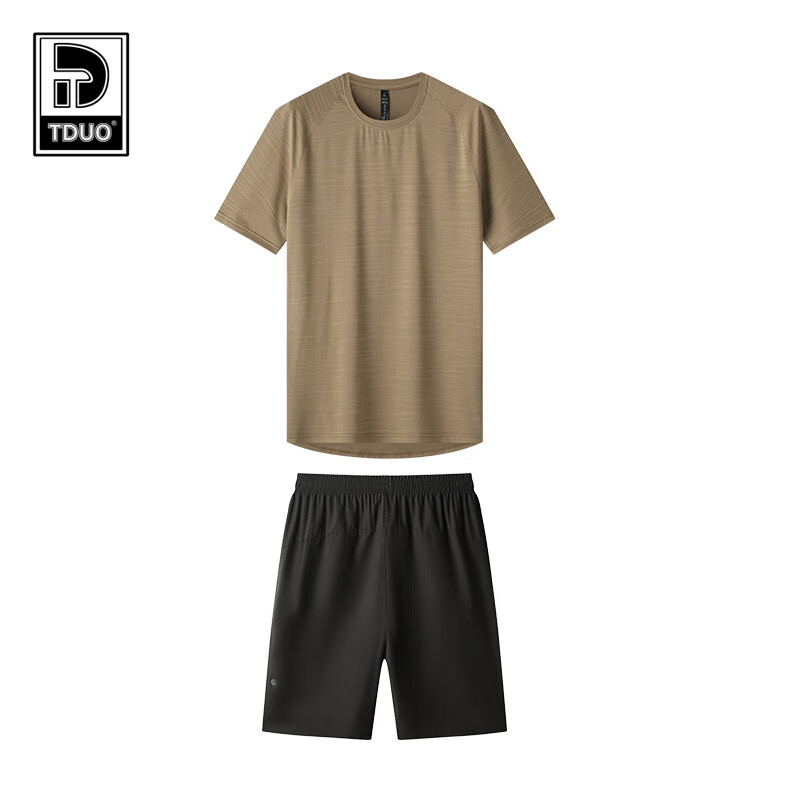 Tduo运动套装 O8 套 焦糖色A 3XL