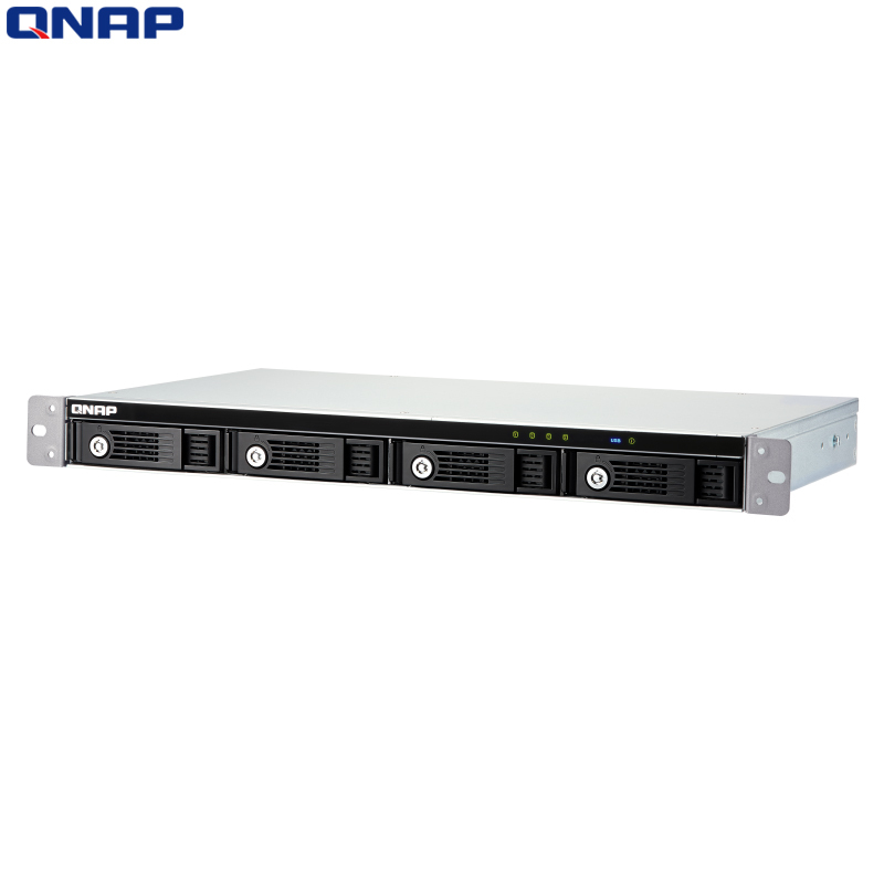 威联通(QNAP)TR-004U机架式 NAS 磁盘阵列外接盒USB 3.0 Type-C 传输接口扩充存储可组RAID