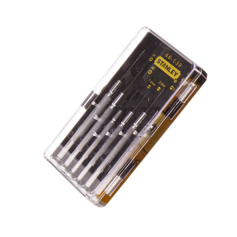 史丹利(STANLEY) 6件套金属精密螺丝批 66-039-23 12套起订 货期5-10天