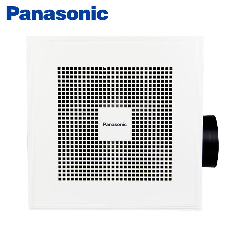 松下排气扇天花扇吊顶排气扇厨房卫生间家用排风扇换气扇强力低噪音抽风机换气扇集成吊顶30*30面板石膏吊顶嵌入式通风扇图片