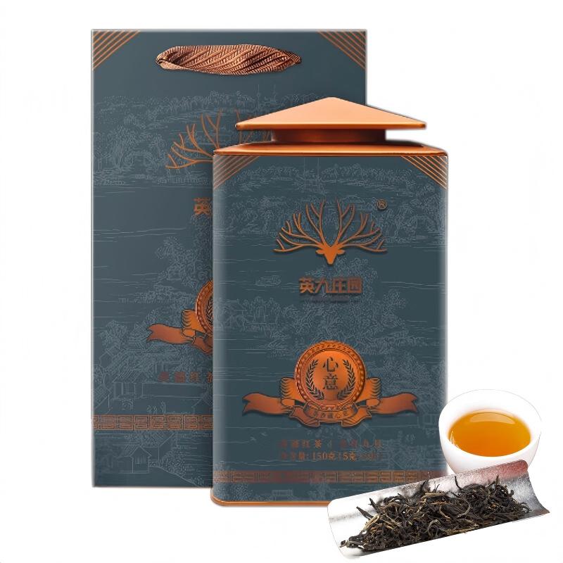 ENJOY MANOR 英九庄园 150g 心意 红茶 英红九号 一级 5g/泡袋 30泡袋/罐 150g/罐