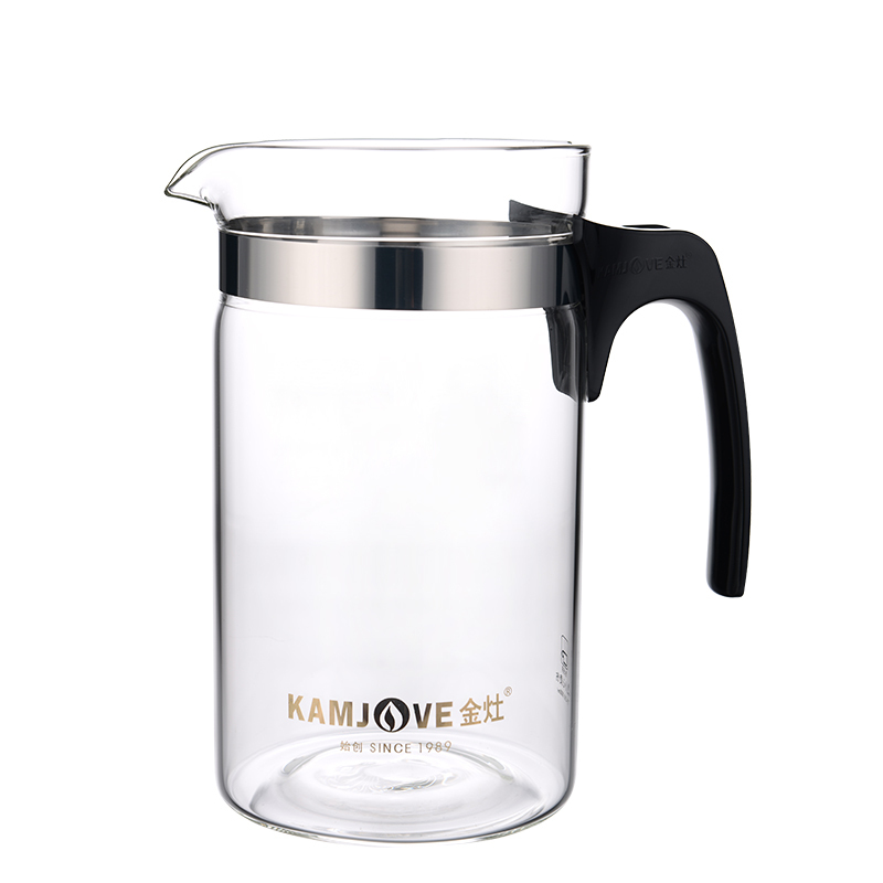 金灶 TP-200 大容量飘逸杯耐热玻璃茶具茶壶 透明 (单位:个)