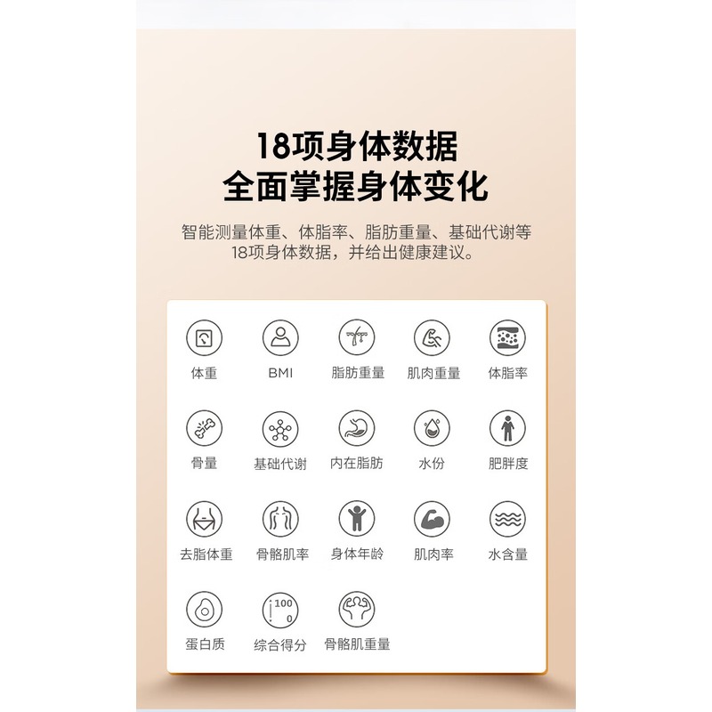 西屋Westinghouse 体脂秤 T202_高清大图
