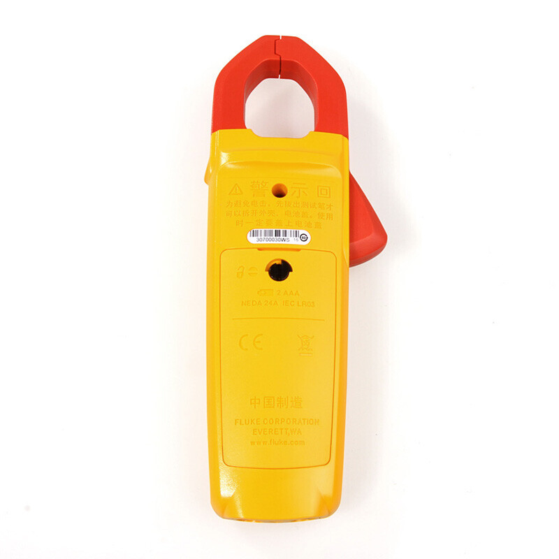 福禄克(FLUKE)钳形万用表 数字多用表 交直流钳形表 电流表万能表仪器仪表600A 30mm高清大图