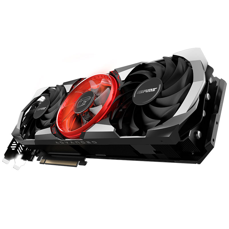 七彩虹iGame GeForce RTX3060Ti Advanced OC+鑫谷750W爱国版电源 显卡套装高清大图