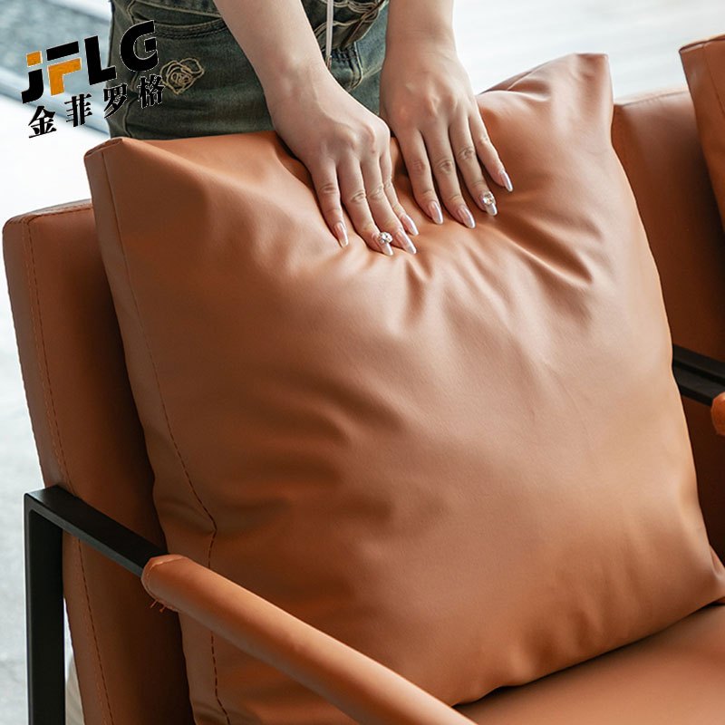 金菲罗格 休闲洽谈沙发桌椅组合 双人位x2+长桌x1-颜色备注高清大图