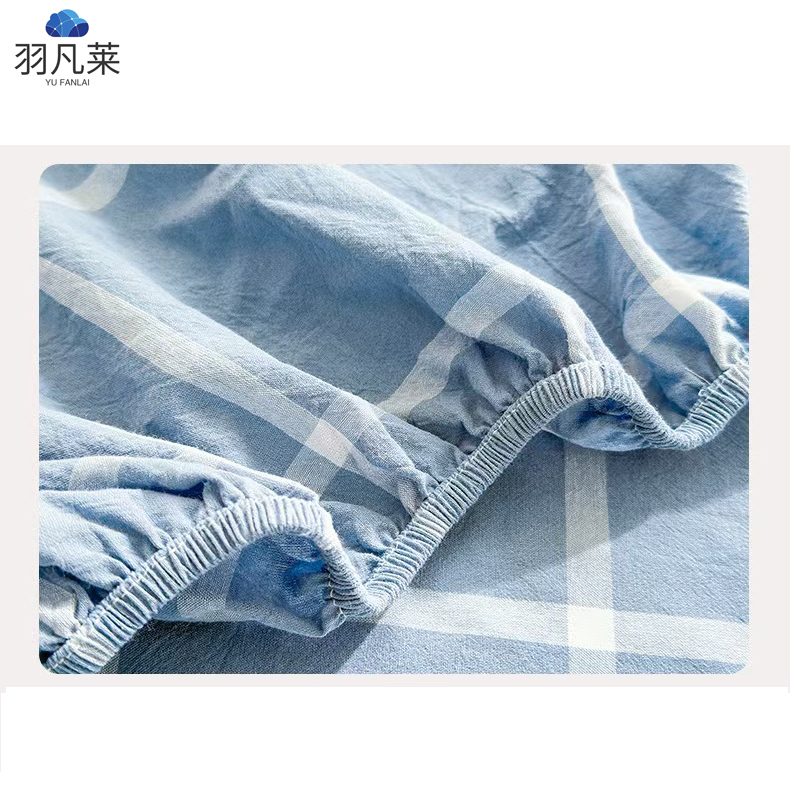 水洗棉床单床笠 KK-463 个高清大图