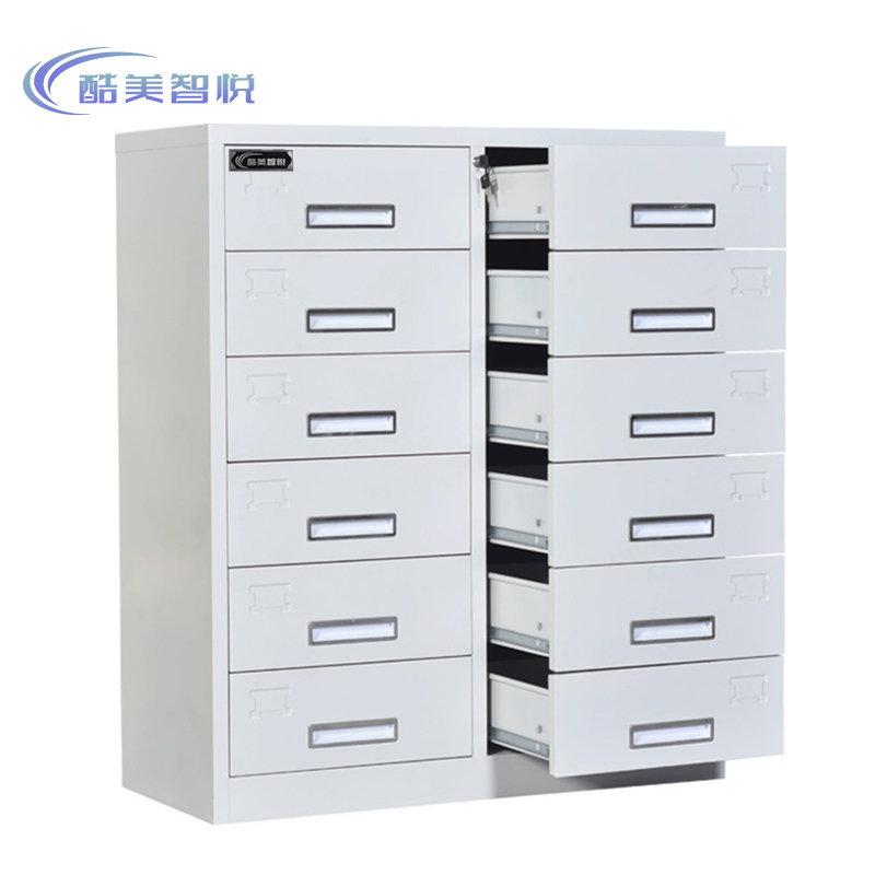 酷美智悦 十二斗文件柜850*390*900mm KM-JZ392 个高清大图
