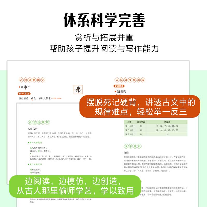 10岁开始学古文(全2册) [正版]10岁开始学古文系列 成长篇 审美篇 李倩著 激发古文阅读兴趣 提升核心素养 掌握古高清大图