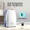 格力(GREE) 抽湿机/除湿机 家用卧室办公室低噪干衣除湿器12升/天 适用面积20平方米以内卧室 DH12EA