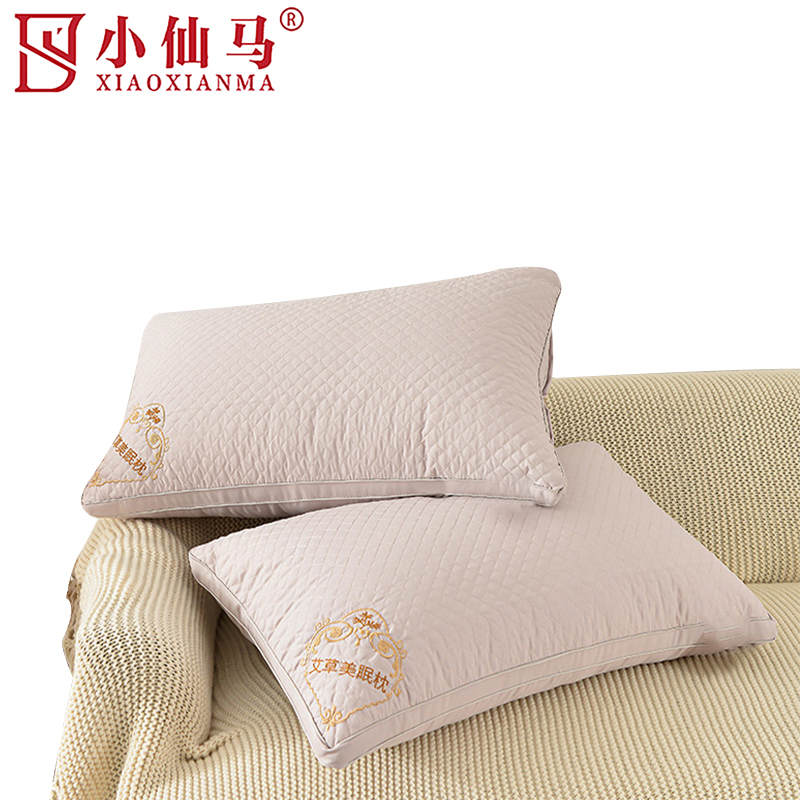 小仙马 艾草绣花枕头 SX-4ZT4825 只高清大图